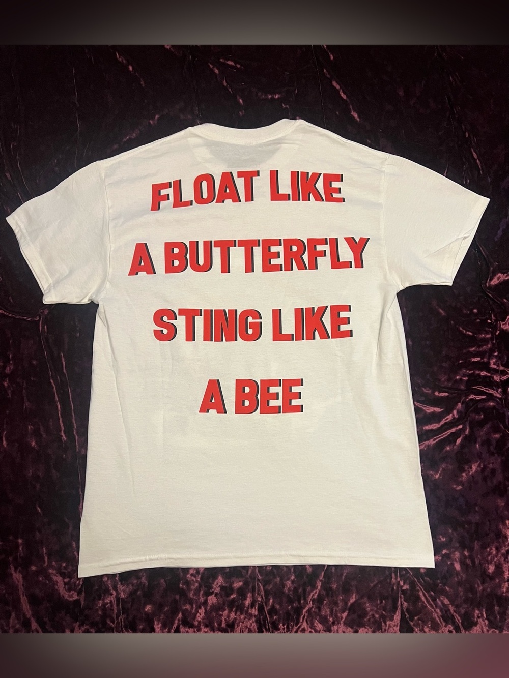 Muhammad Ali 'Greatest of All Time' Graphic Tee - White Men Small